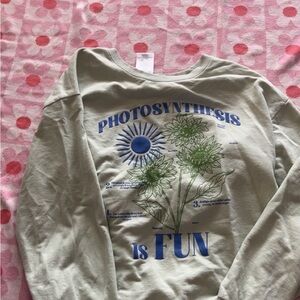 Target Women's Crew Neck Sweater - Light Gray